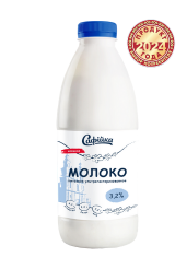 НОВЫЙ дизайн Молоко м.ж.д. 3,2%