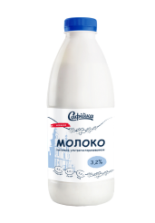 НОВЫЙ дизайн Молоко м.ж.д. 3,2%